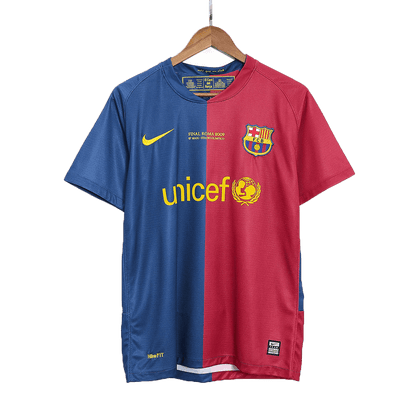 Barcelona 2008/09 Retro Home Soccer Jersey – UCL Final