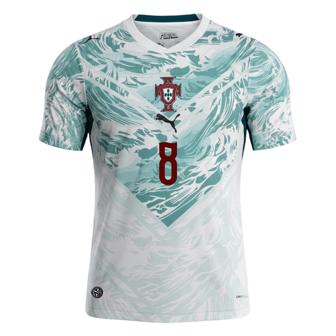 Portugal World Cup 2026 Away Soccer Jersey - B.FERNANDES #8