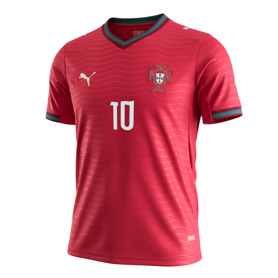 Portugal World Cup 2026 Home Soccer Jersey - BERNARDO #10