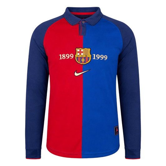 Barcelona 1999/00 Retro Long Sleeve Special Soccer Jersey
