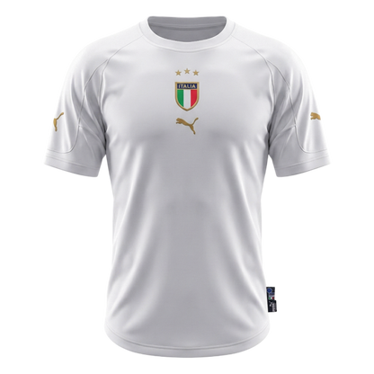 Italy 2004 Retro Away Soccer Jersey