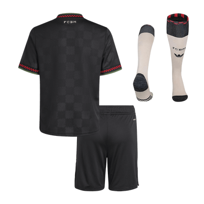 Kid's Bayern Munich 2025/26 Third Away Soccer Jersey Full Kit