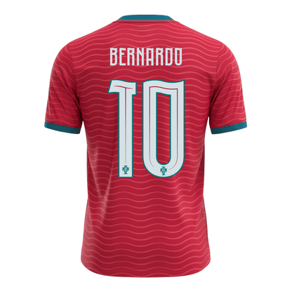 Portugal World Cup 2026 Home Soccer Jersey - BERNARDO #10