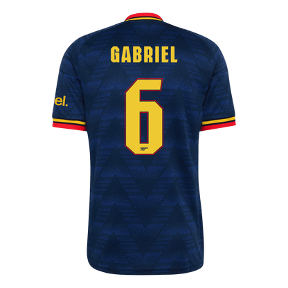 Arsenal 2026/27 Away Soccer Jersey - GABRIEL #6 – UCL