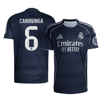 CAMAVINGA #6 Men's Real Madrid 2025/26 Away Soccer Jersey [PREMIUM]
