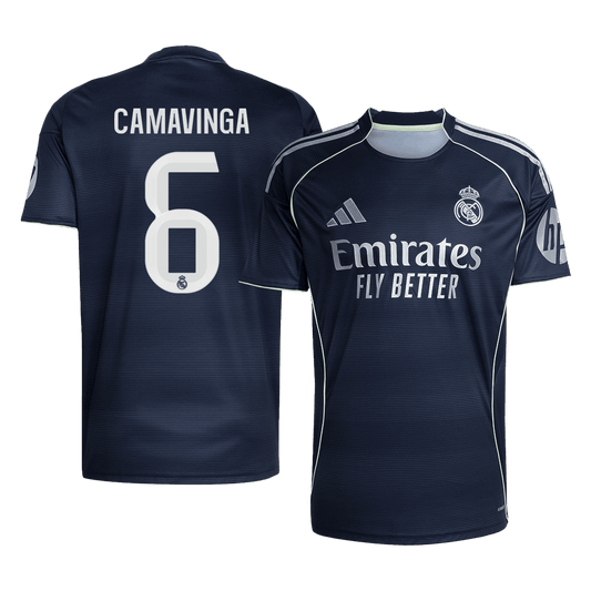 Real Madrid 2025/26 Away Soccer Jersey - CAMAVINGA #6