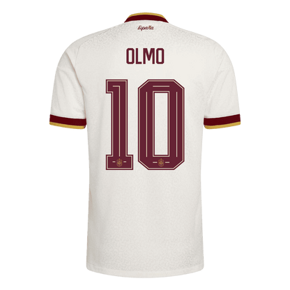 OLMO #10 Men's Spain World Cup 2026 Player Version Champion Edition Away Soccer Jersey