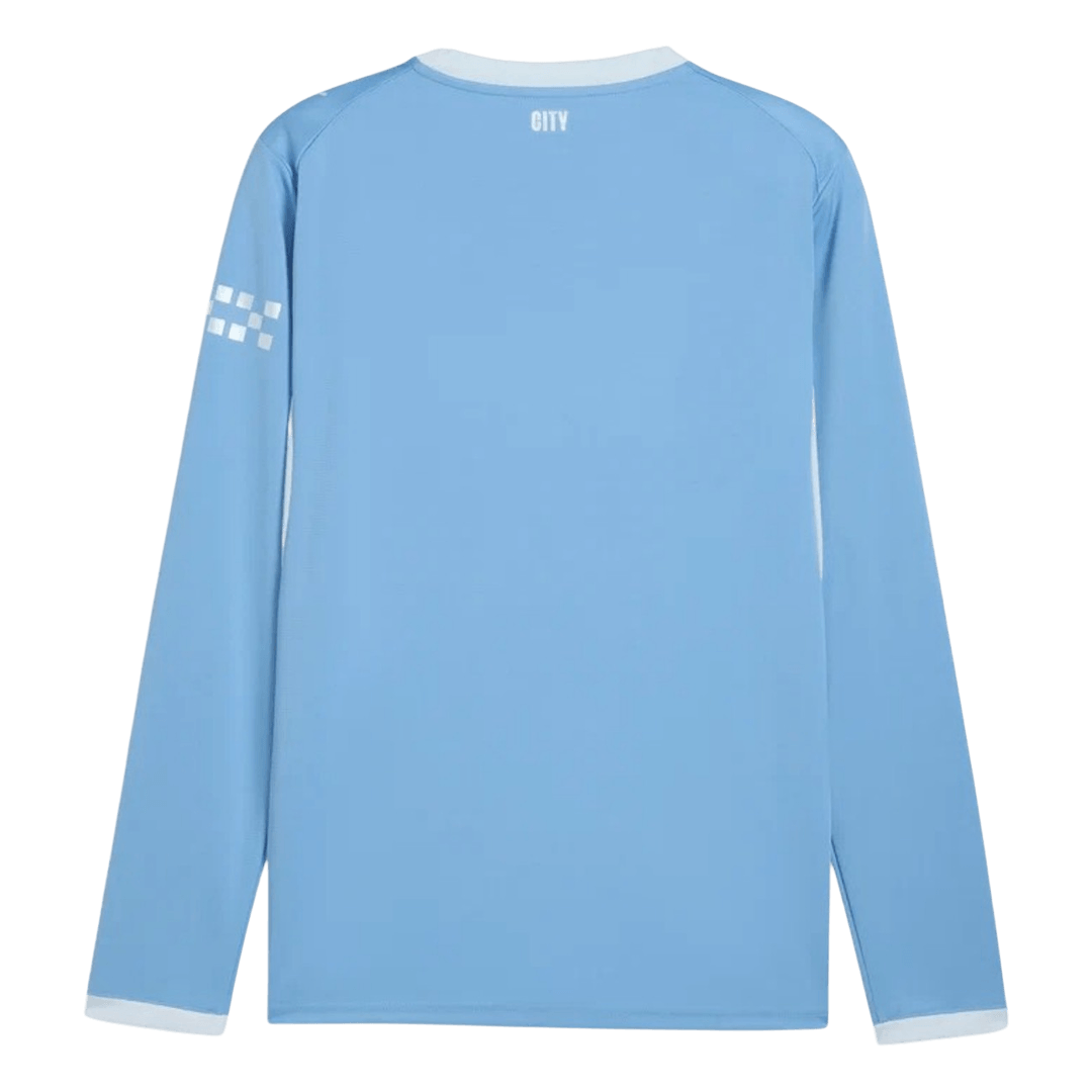 Manchester City 2026/27 Long Sleeve Home Soccer Jersey