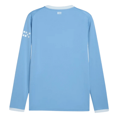 Manchester City 2026/27 Long Sleeve Home Soccer Jersey