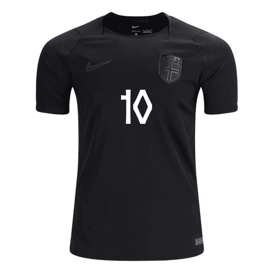 ØDEGAARD #10 Men's Norway World Cup 2026 Away Soccer Jersey