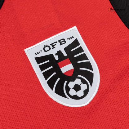 BAUMGARTNER #19 Men's Austria World Cup 2026 Home Soccer Jersey
