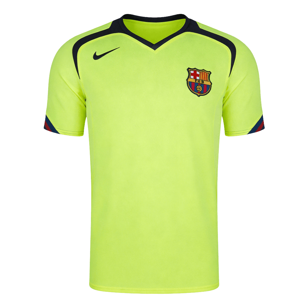 Barcelona 2005/06 Retro Away Soccer Jersey