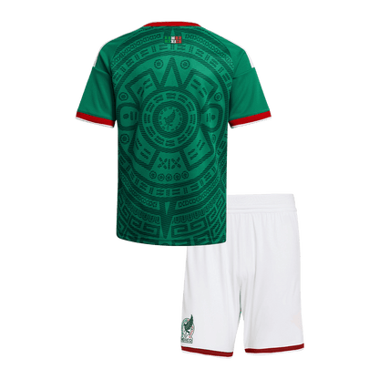Kid's Mexico 2026 Home Soccer Jersey Kit [PREMIUM]