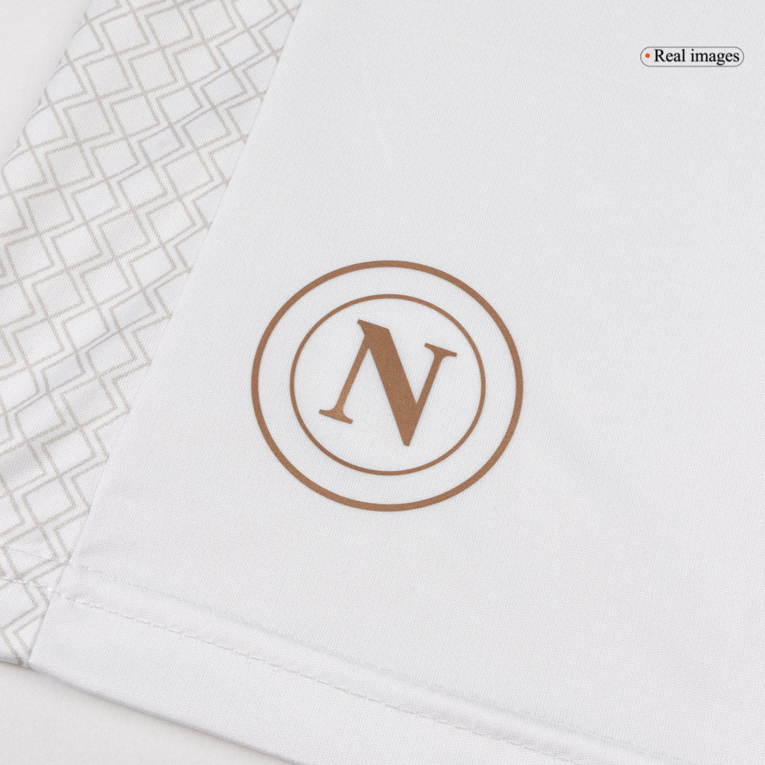 Napoli 2025/26 Away Soccer Shorts