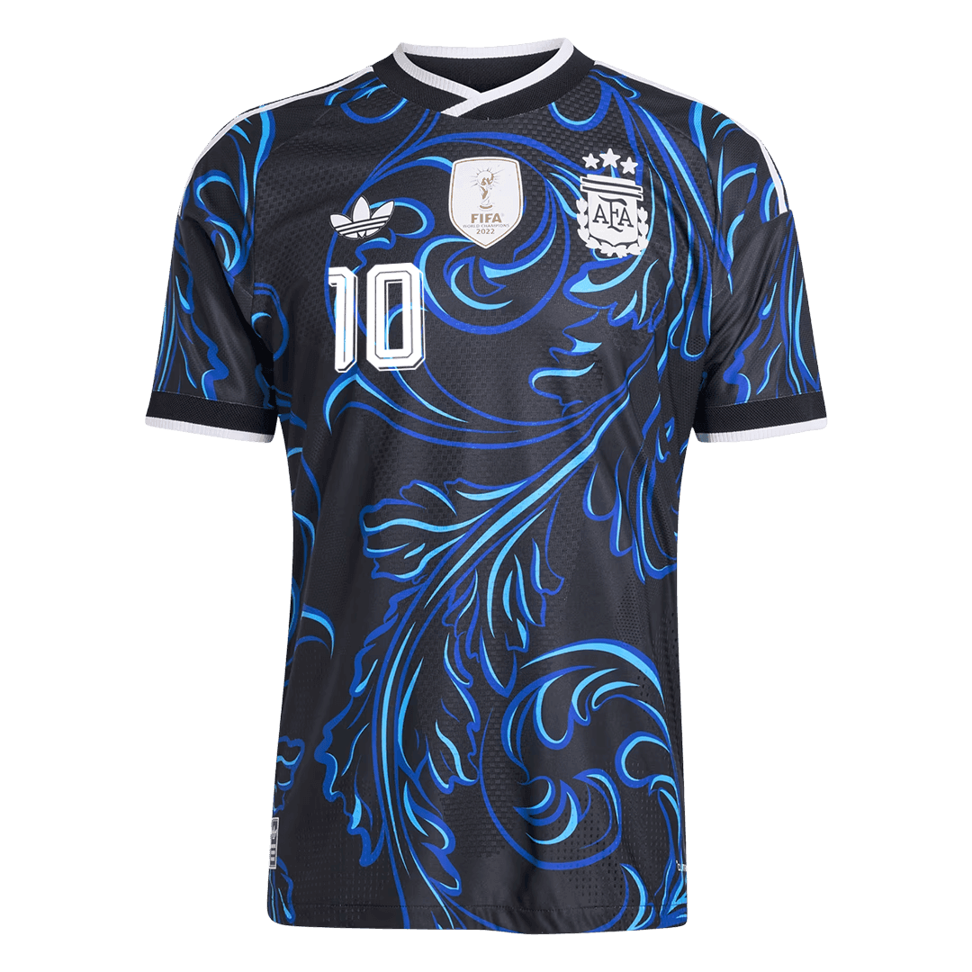 MESSI #10 Men's Argentina World Cup 2026 Player Version Away Soccer Jersey - Slim Fit