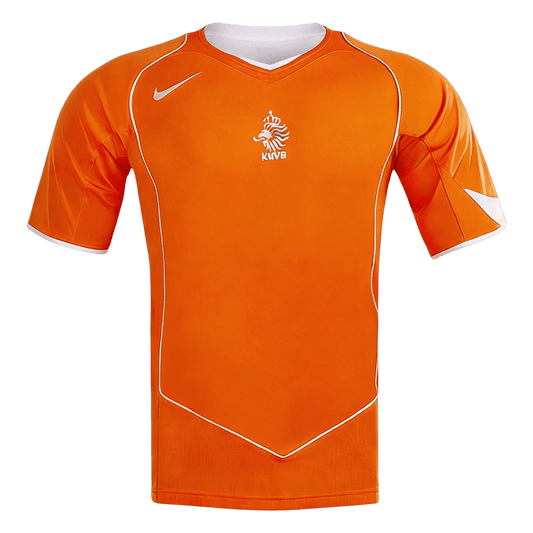 Retro Men's Netherlands 2004 Home Soccer Jersey