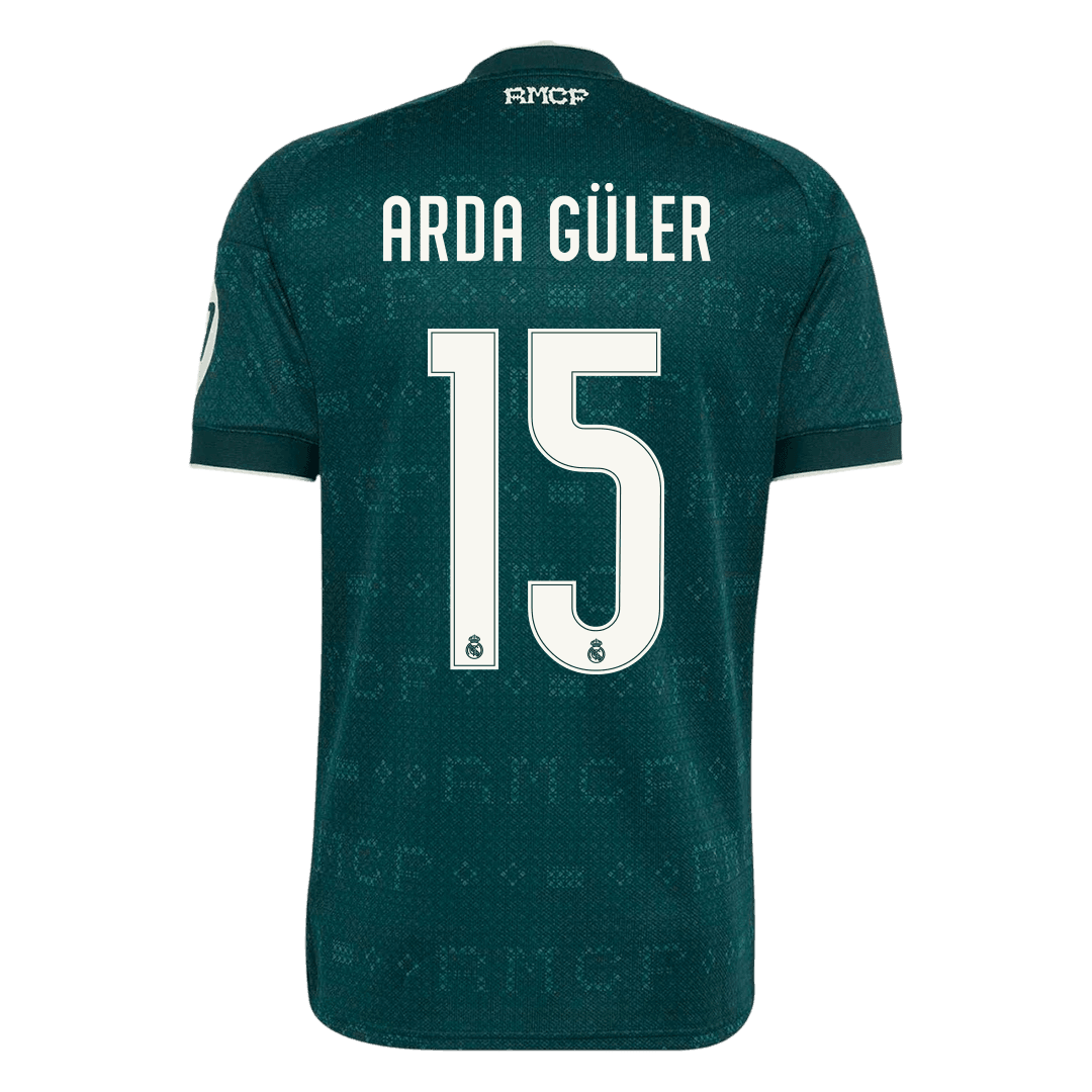 Real Madrid 2026/27 Away Soccer Jersey - ARDA GÜLER #15