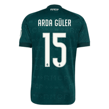 Real Madrid 2026/27 Away Soccer Jersey - ARDA GÜLER #15