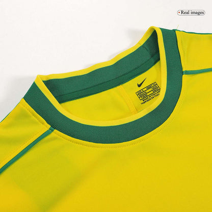 Brazil World Cup 1998 Retro Home Soccer Jersey - CAFU #2