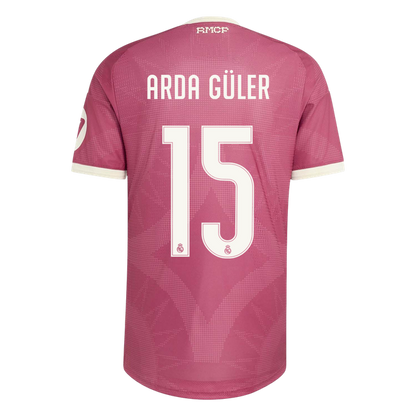 Real Madrid 2026/27 Third Away Soccer Jersey - ARDA GÜLER #15 (Player Edition)