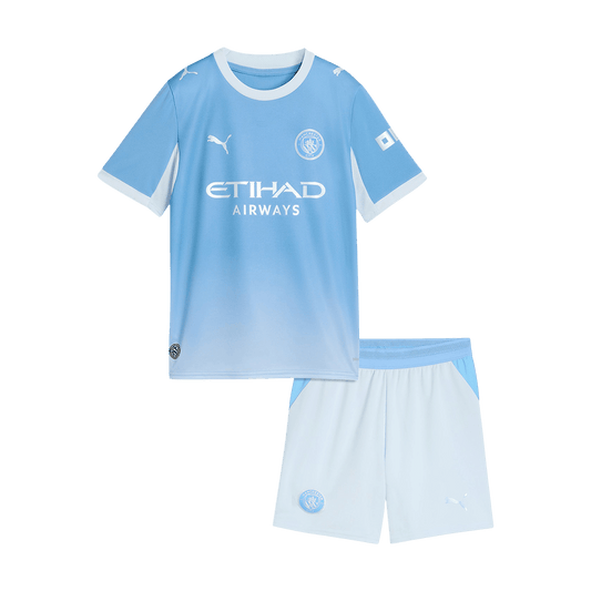 Kids Manchester City 2026/27 Home Soccer Kit