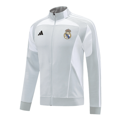 Real Madrid 2025/26 Home Training Jacket Gray