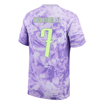 HEUNGMIN #7 Men's South Korea World Cup 2026 Player Version Away Soccer Jersey - Slim Fit