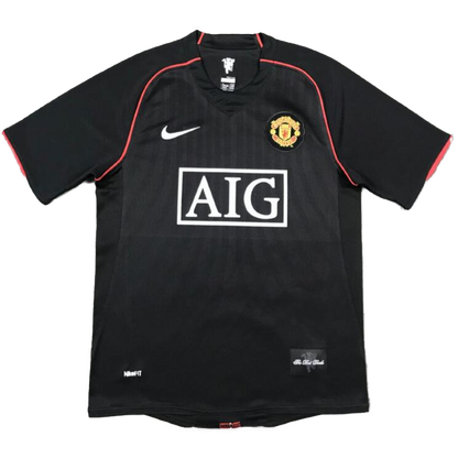 Retro ROONEY #10 Men's Manchester United 2007/08 Away Soccer Jersey