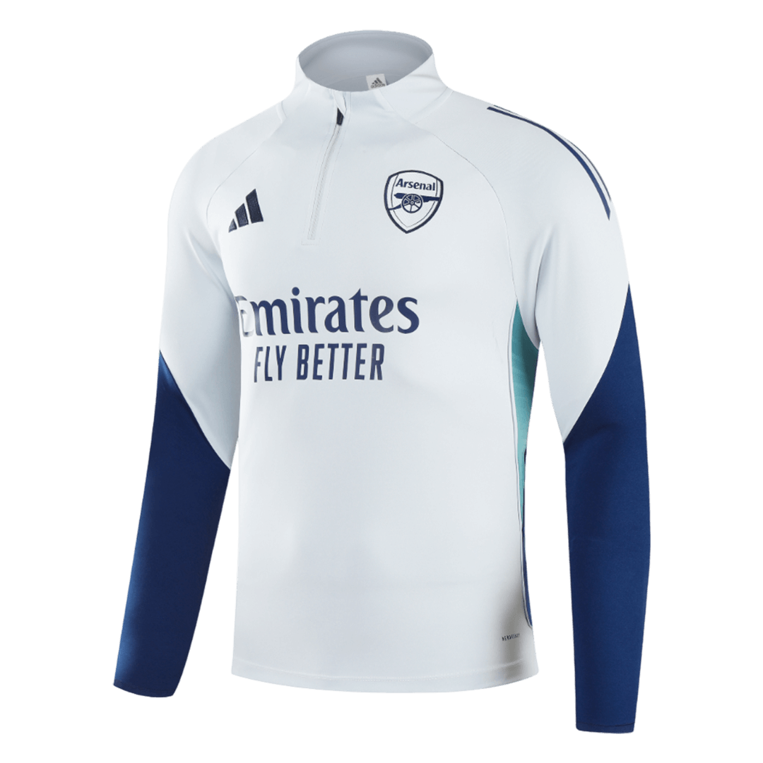 Kids Arsenal 2025/26 Tracksuit White