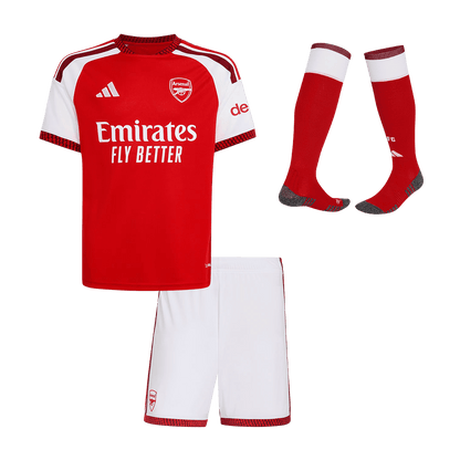Kids Arsenal 2026/27 Home Soccer Full Kit