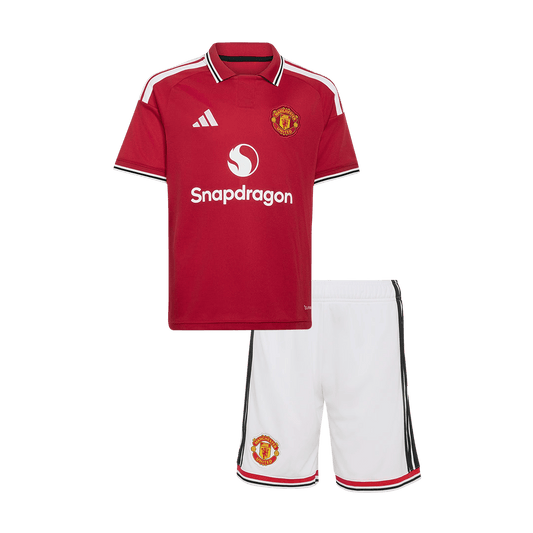 Kids Manchester United 2026/27 Home Soccer Kit
