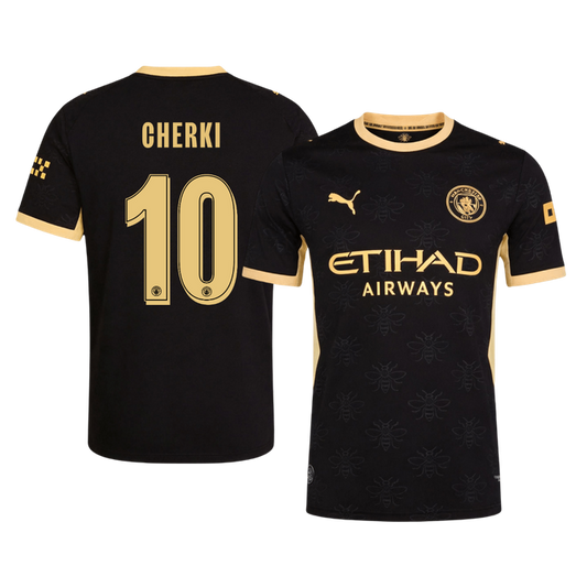 Manchester City 2026/27 Away Soccer Jersey - CHERKI #10 – UCL (Player Edition)
