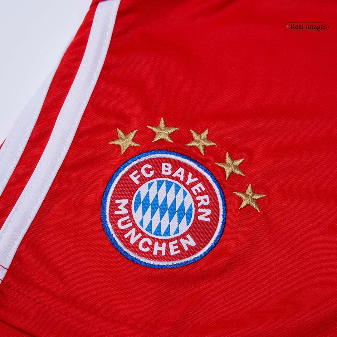 Kid's Bayern Munich 2025/26 Home Soccer Jersey Kit