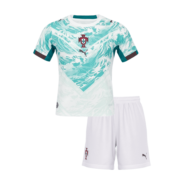 Kids Portugal World Cup 2026 Away Soccer Kit