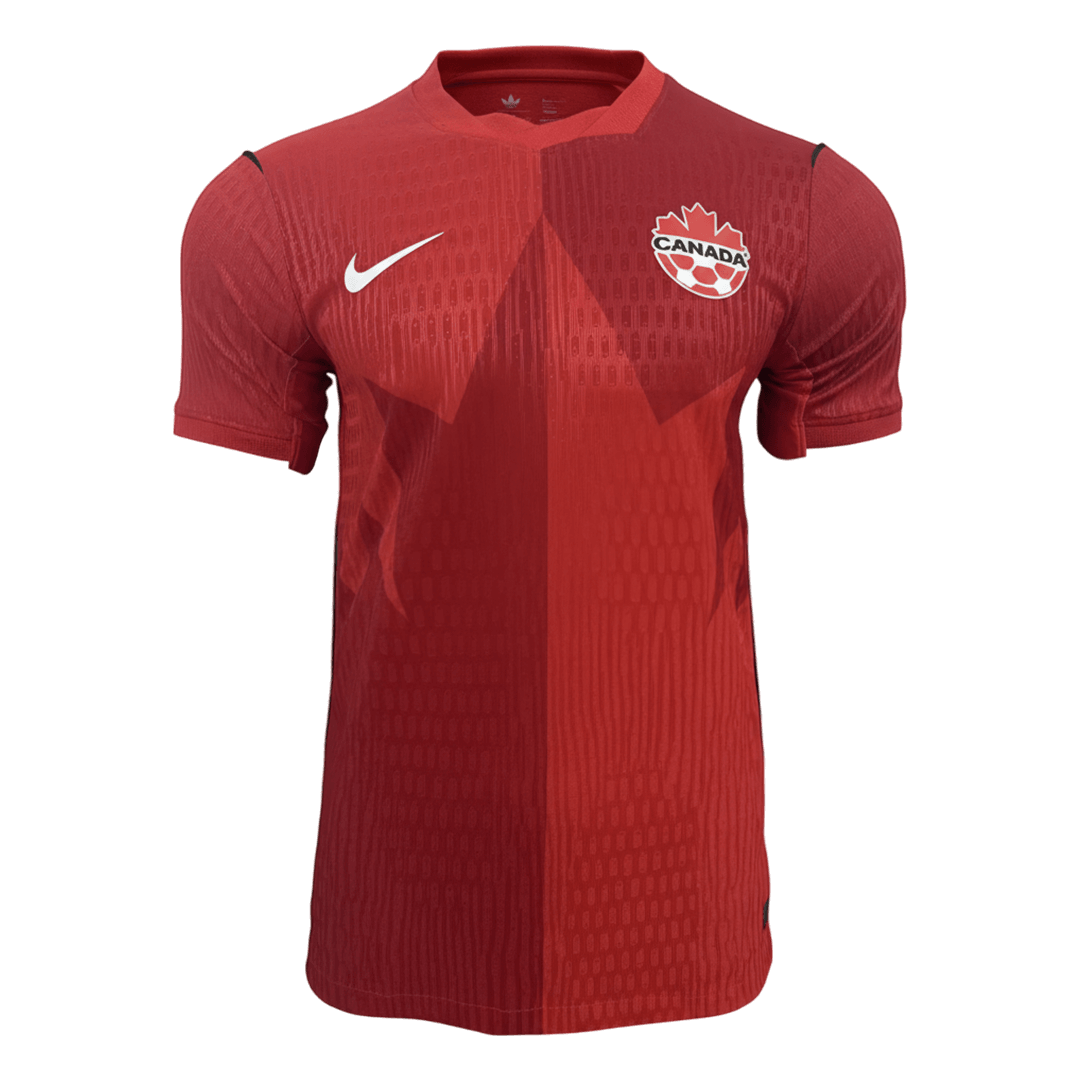 Men's Canada World Cup 2026 Player Version Home Soccer Jersey - Slim Fit