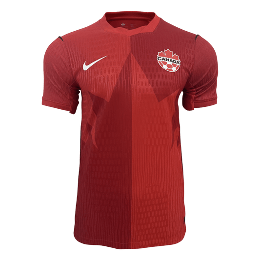Men's Canada World Cup 2026 Player Version Home Soccer Jersey - Slim Fit