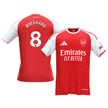 Arsenal 2025/26 Home Soccer Jersey - ØDEGAARD #8