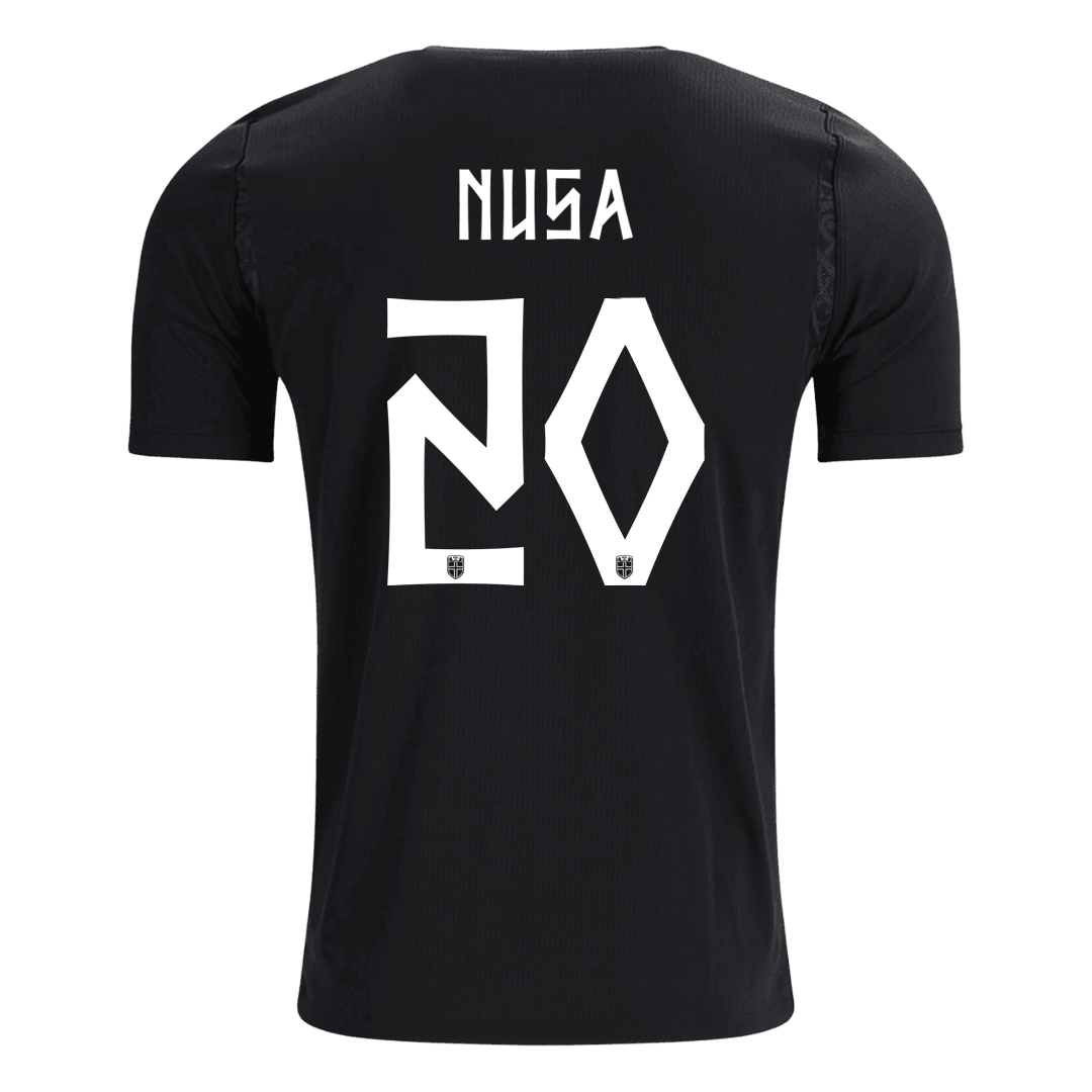 NUSA #20 Men's Norway World Cup 2026 Away Soccer Jersey