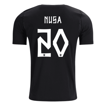 NUSA #20 Men's Norway World Cup 2026 Away Soccer Jersey