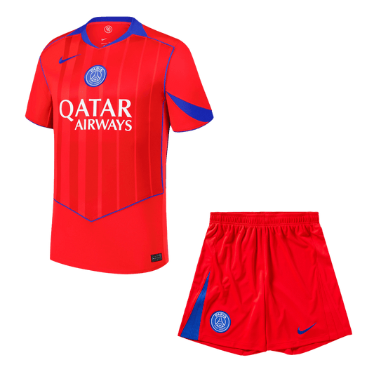 Men's PSG 2025/26 Third Away Soccer Jersey Kit