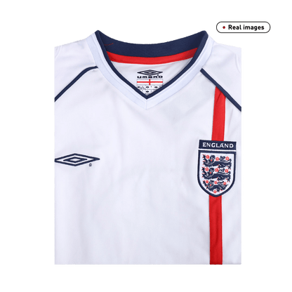 England 2002 Retro Home Soccer Jersey