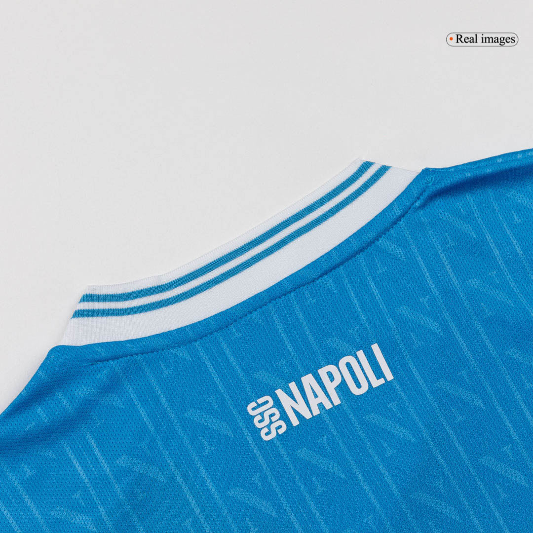 Kids Napoli 2025/26 Home Soccer Kit