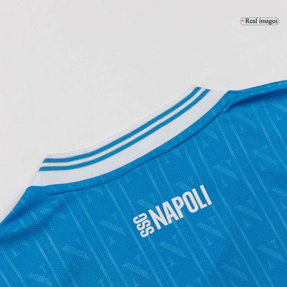 Kids Napoli 2025/26 Home Soccer Kit