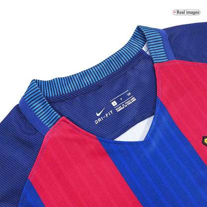 Retro MESSI #10 Men's Barcelona 2016/17 Home Soccer Jersey