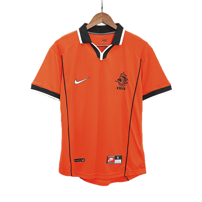 Netherlands World Cup 1998 Retro Home Soccer Jersey