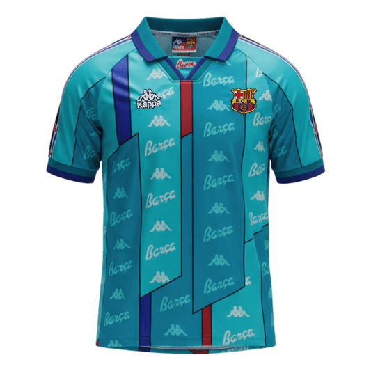 Barcelona 1996/97 Retro Away Soccer Jersey