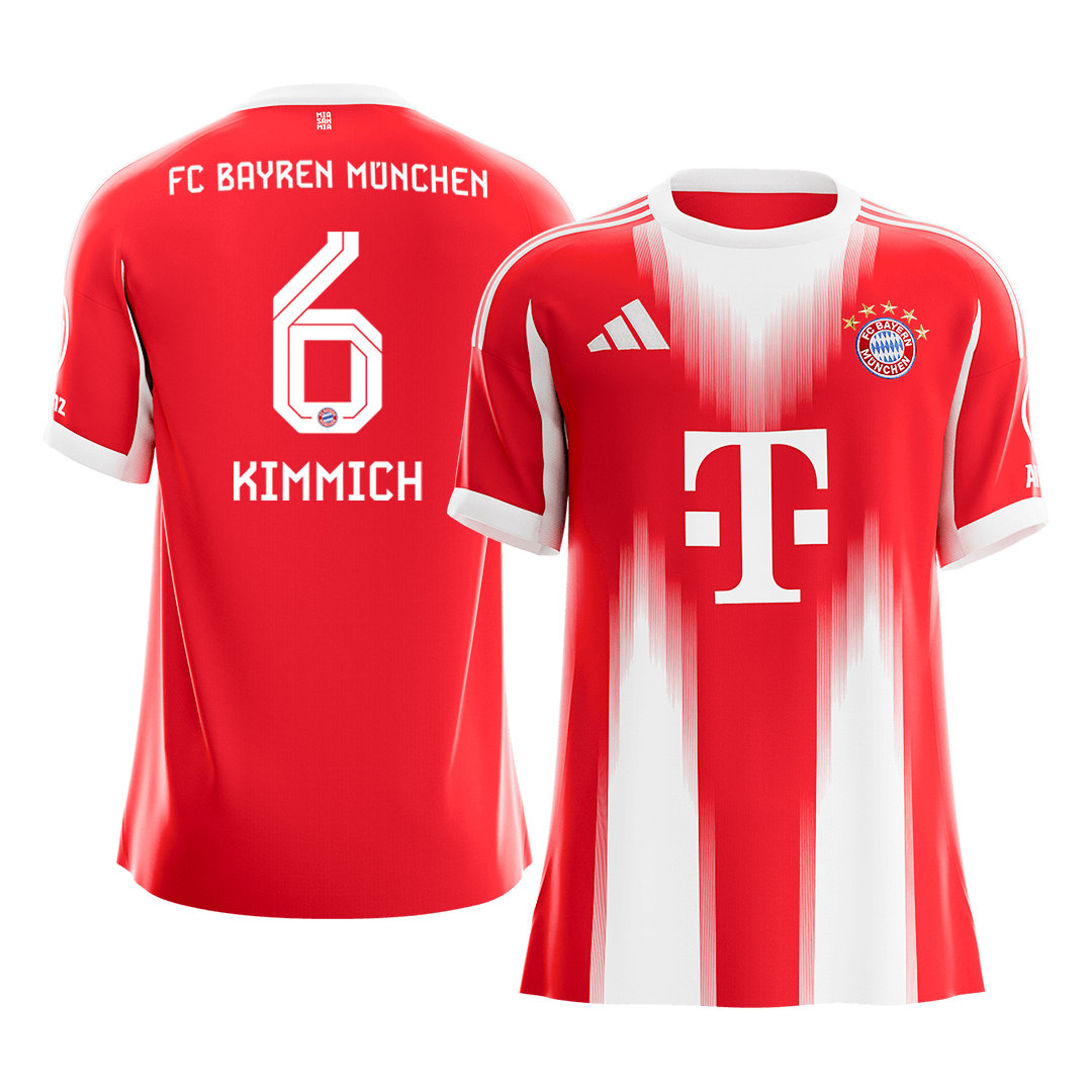 KIMMICH #6 Men's Bayern Munich 2025/26 Home Soccer Jersey [PREMIUM]