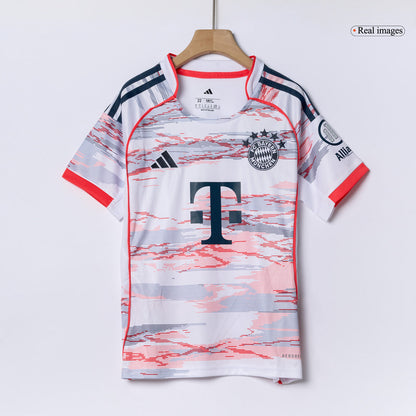 Kid's Bayern Munich 2025/26 Away Soccer Jersey Kit