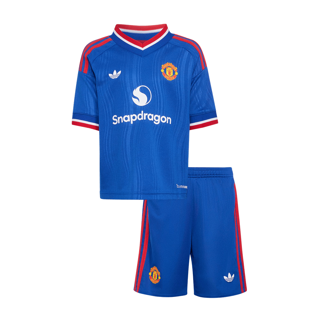 Kid's Manchester United 2026/27 Away Soccer Jersey Kit