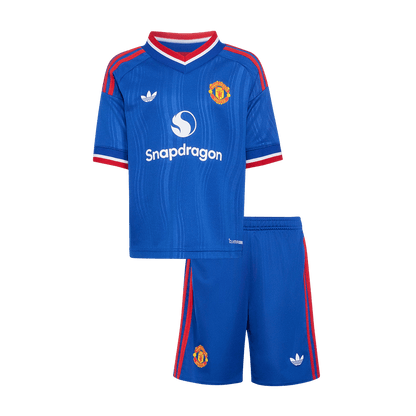 Kid's Manchester United 2026/27 Away Soccer Jersey Kit